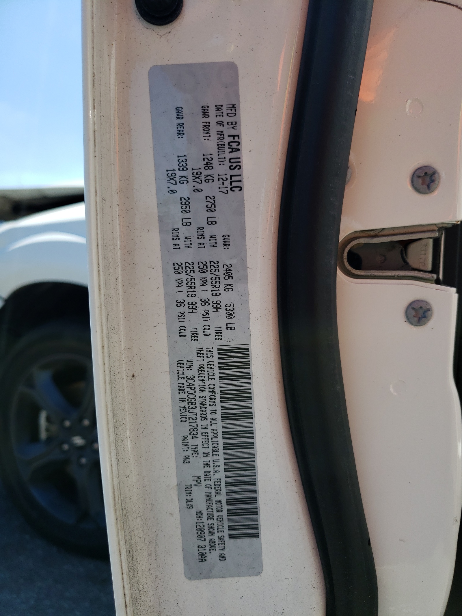 3C4PDCGB3JT217834 2018 Dodge Journey Crossroad