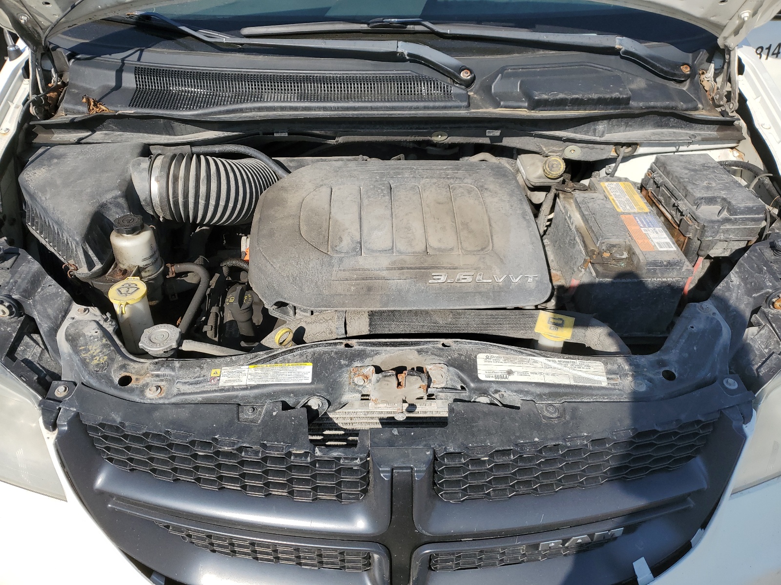 2C4RDGAG4CR291452 2012 Dodge Ram Van