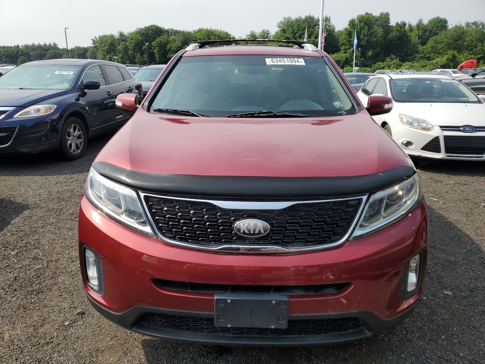 2014 Kia Sorento Lx vin: 5XYKTDA70EG450445