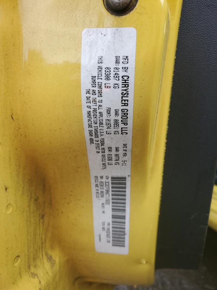 2012 Fiat 500 Sport VIN: 3C3CFFBR0CT119222 Lot: 64581014