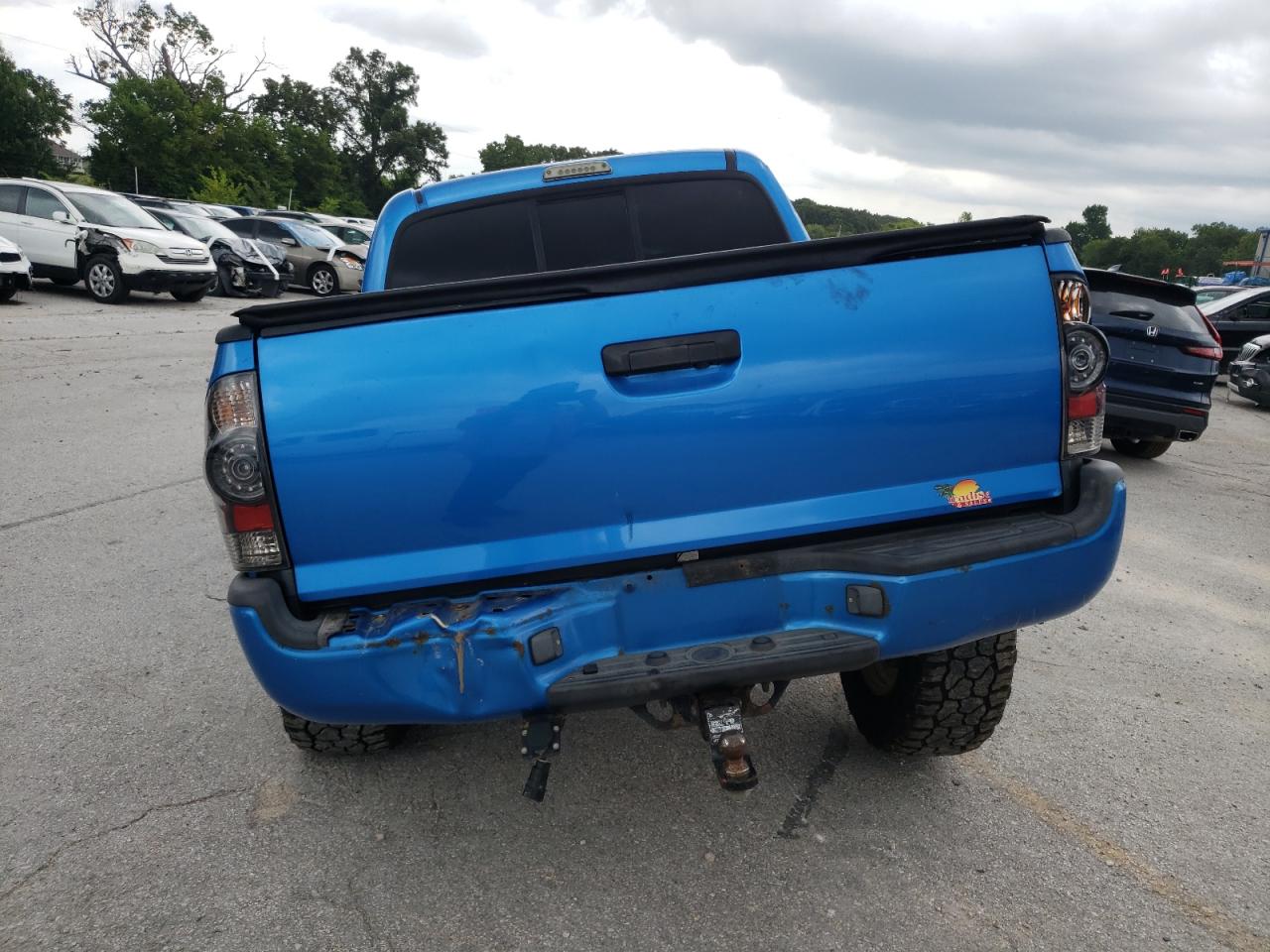 2007 Toyota Tacoma Double Cab VIN: 5TELU42N07Z371946 Lot: 63031904