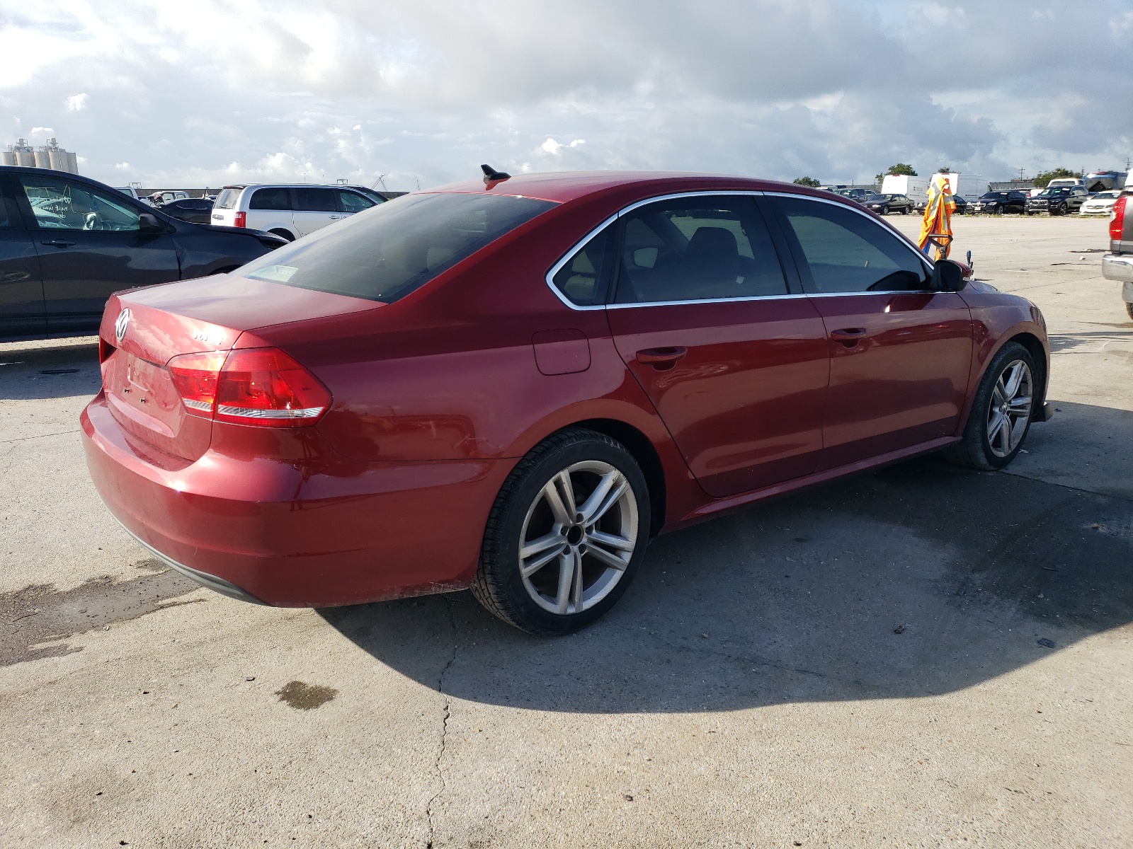 2015 Volkswagen Passat Se vin: 1VWBV7A38FC054338