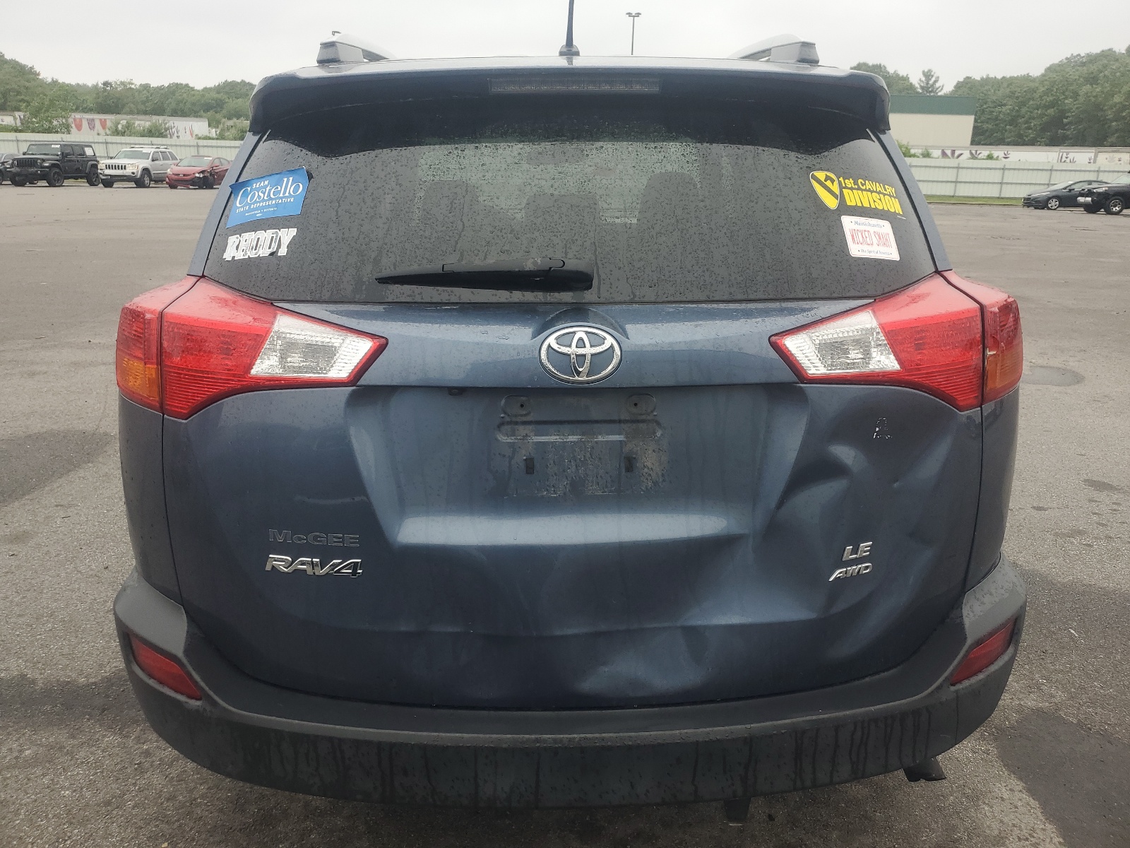 2T3BFREV2DW100375 2013 Toyota Rav4 Le