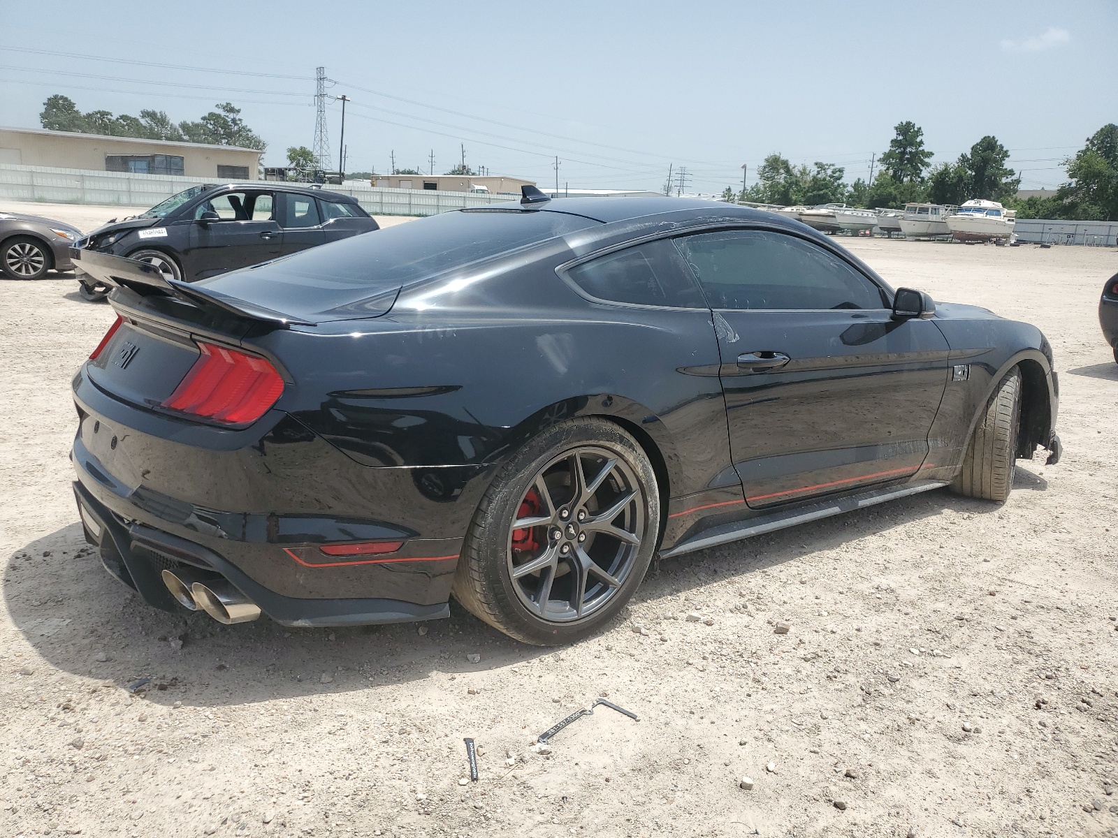 2021 Ford Mustang Mach I vin: 1FA6P8R09M5555194