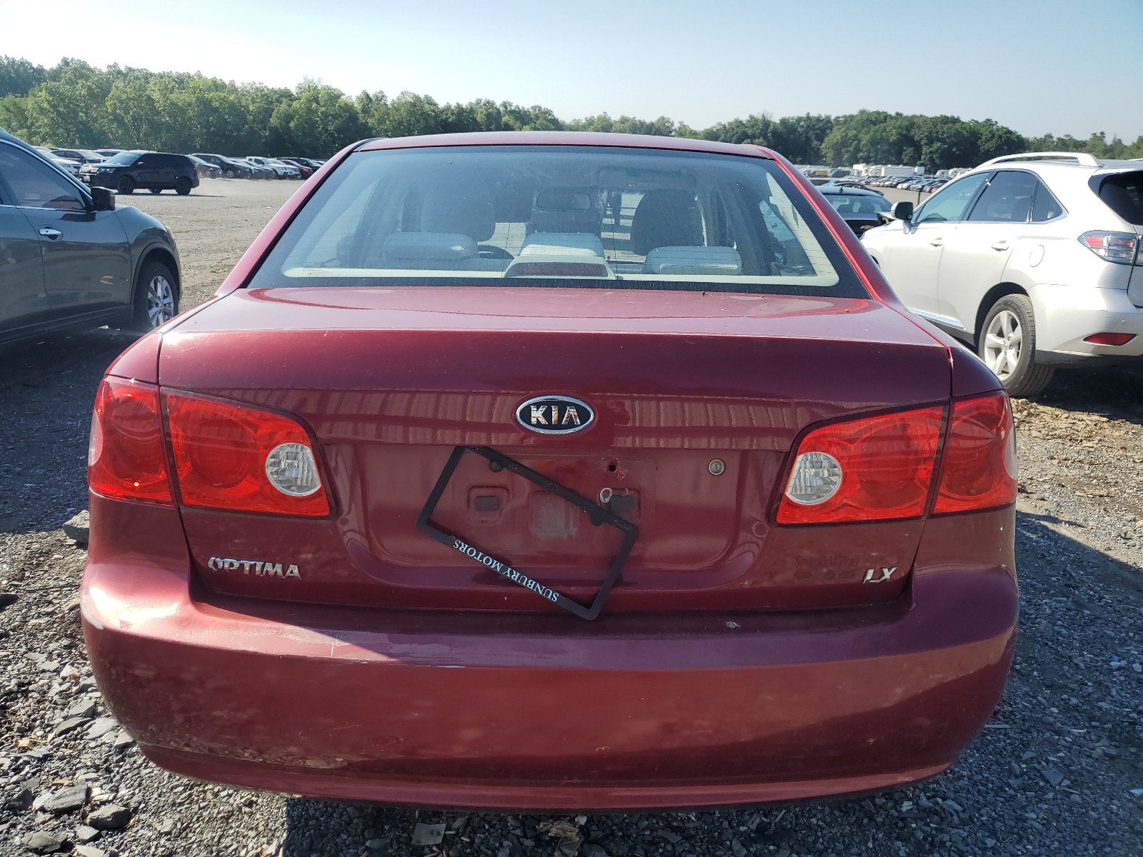 KNAGE123585222607 2008 Kia Optima Lx