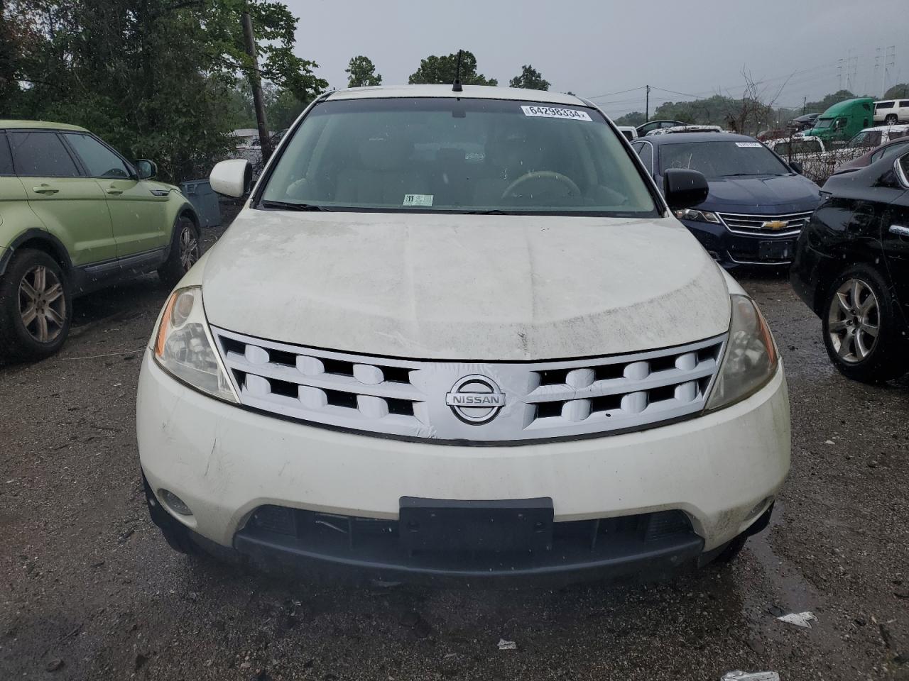 2004 Nissan Murano Sl VIN: JN8AZ08T64W210389 Lot: 64298334
