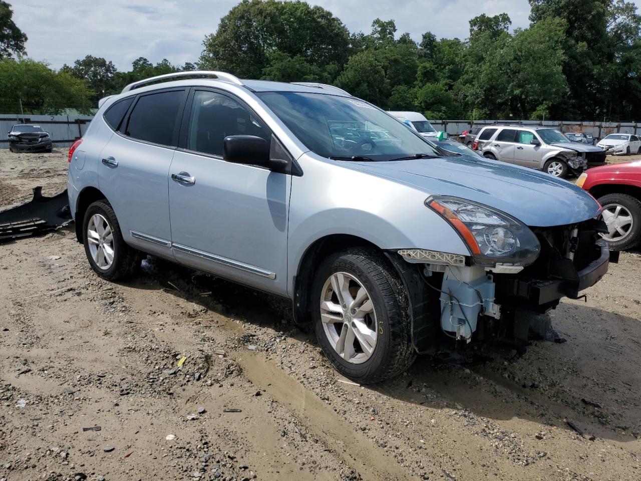 2015 Nissan Rogue Select S VIN: JN8AS5MV4FW258307 Lot: 64374394