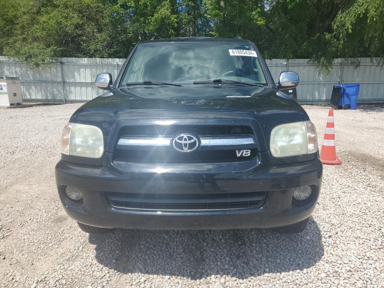 2007 Toyota Sequoia Limited VIN: 5TDBT48A37S278855 Lot: 61805434