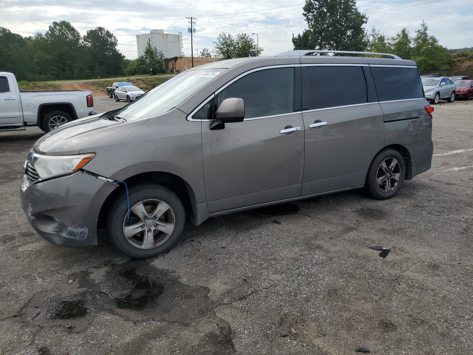 2015 Nissan Quest S vin: JN8AE2KP5F9128948