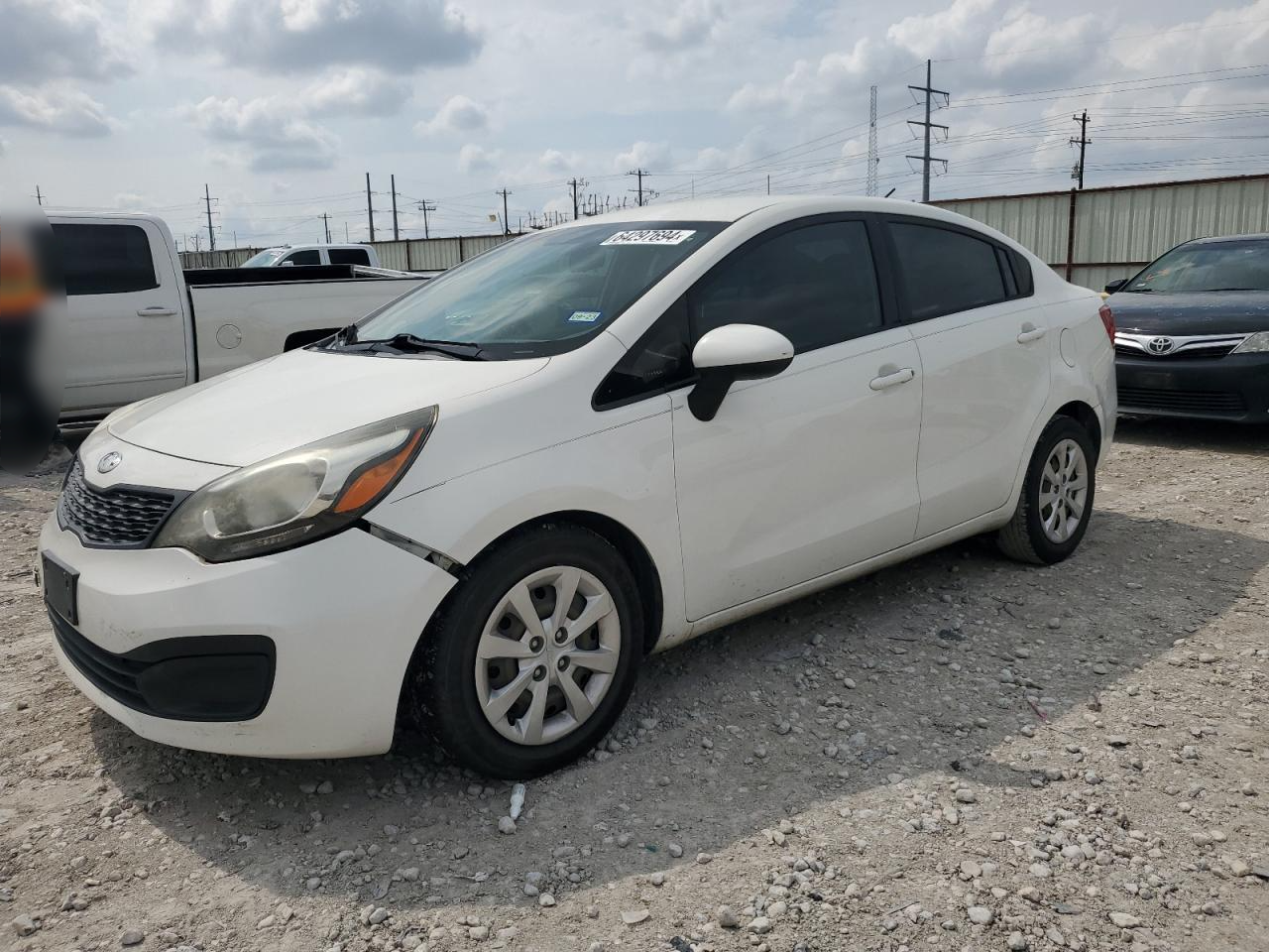 2014 Kia Rio Lx vin: KNADM4A35E6368360