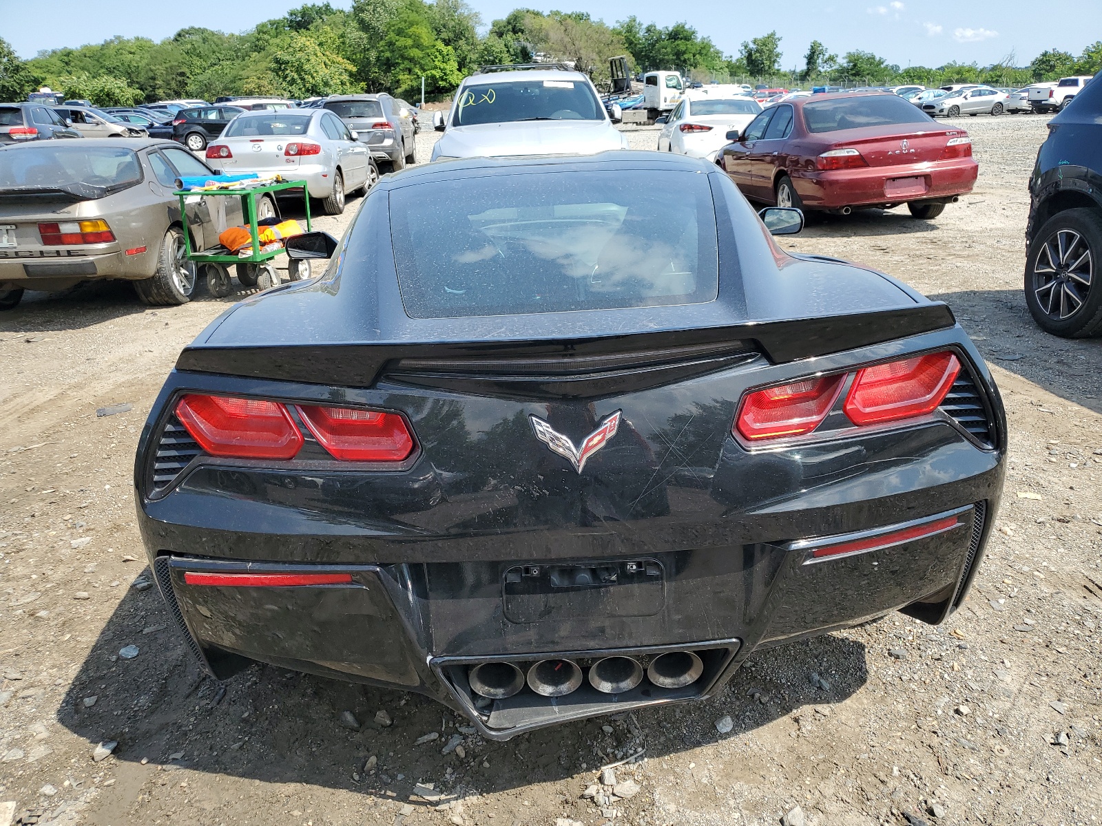 1G1YB2D71F5105876 2015 Chevrolet Corvette Stingray 1Lt