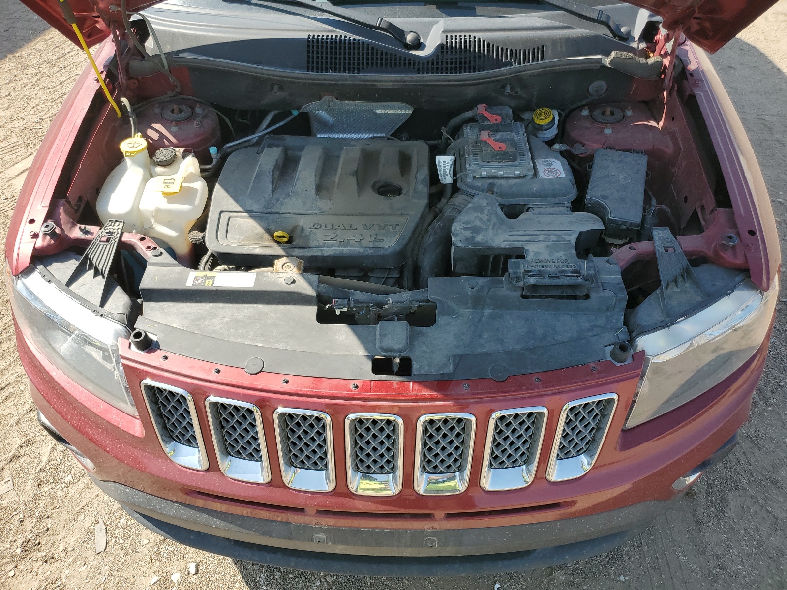 1C4NJDEB6HD127134 2017 Jeep Compass Latitude