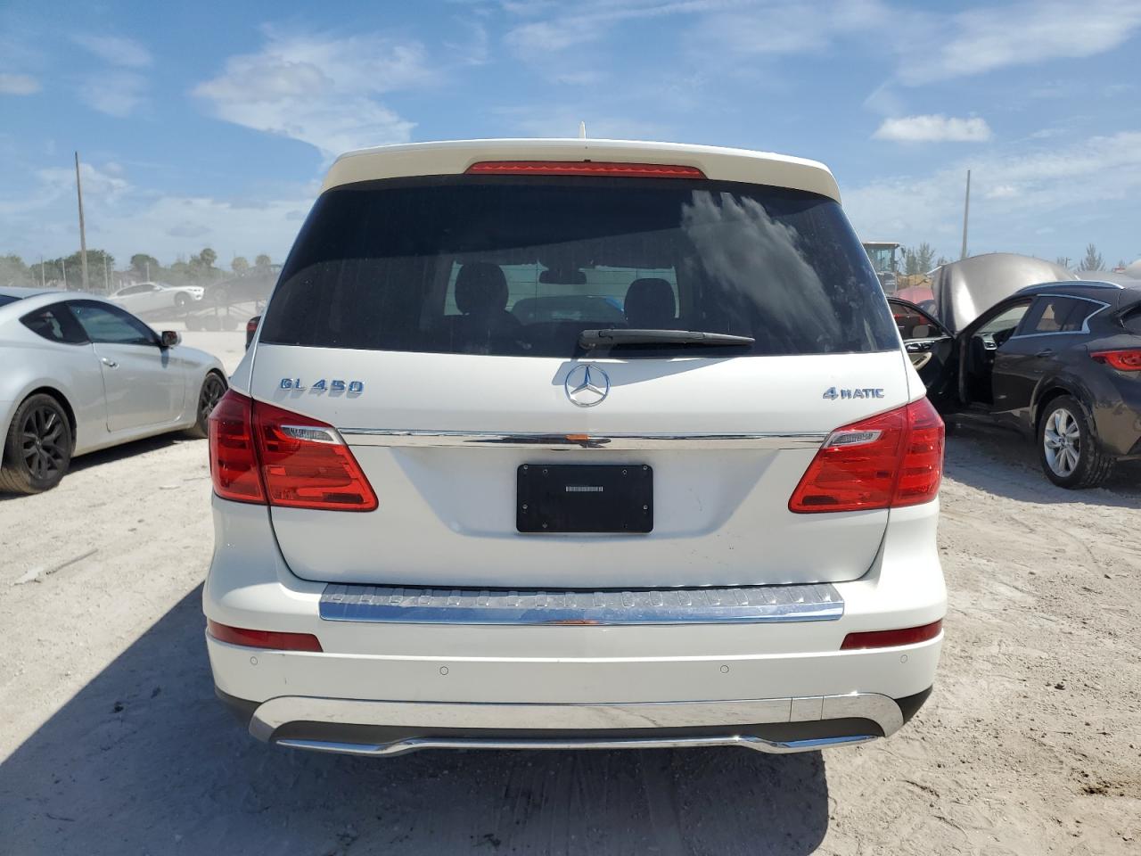 2015 Mercedes-Benz Gl 450 4Matic VIN: 4JGDF6EE8FA596643 Lot: 63132454