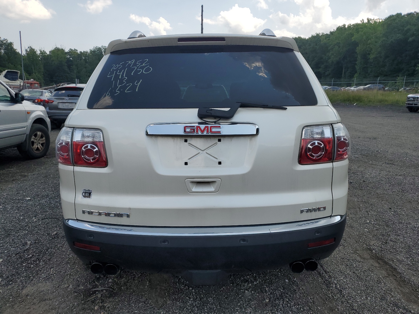 1GKEV23738J288117 2008 GMC Acadia Slt-1