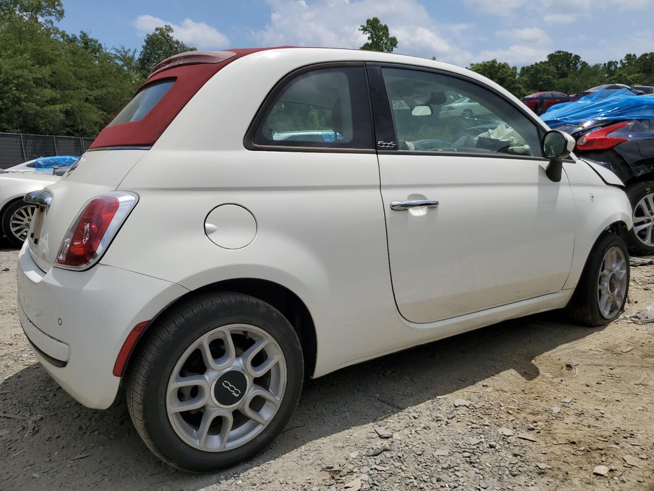 2013 Fiat 500 Pop VIN: 3C3CFFDR1DT615564 Lot: 62573424