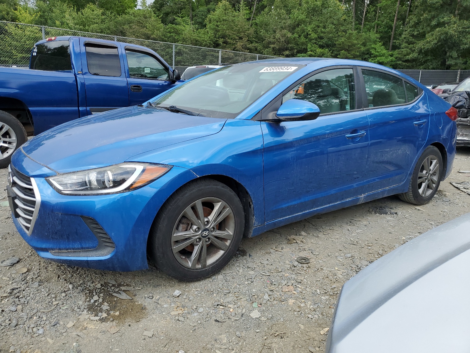 2017 Hyundai Elantra Se vin: 5NPD84LF0HH172948