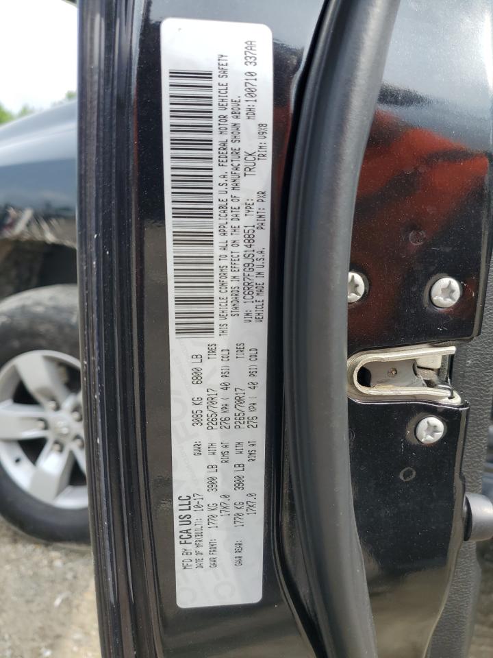 2018 Ram 1500 St VIN: 1C6RR7FG9JS148851 Lot: 63265084