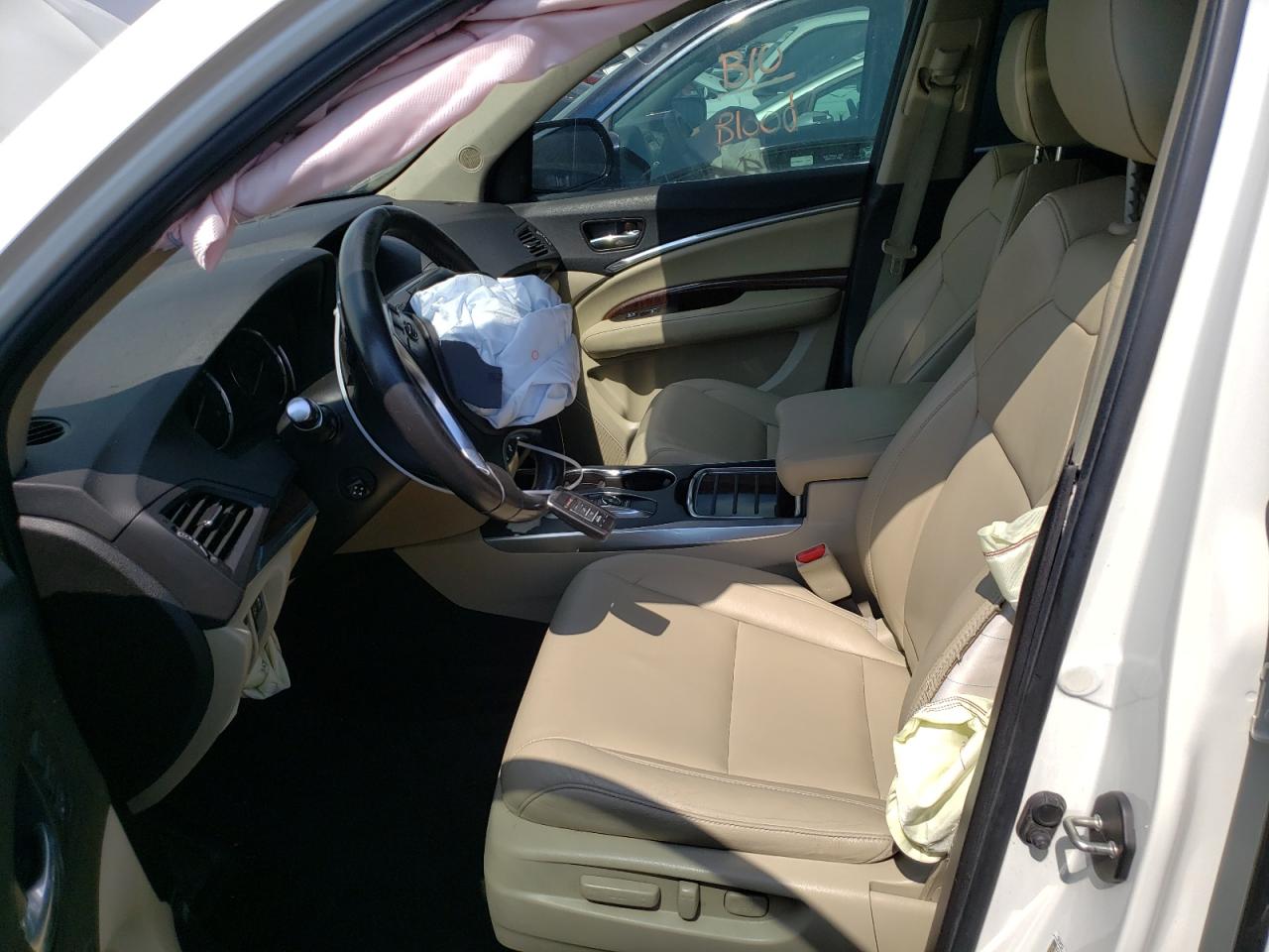 2017 Acura Mdx Technology VIN: 5FRYD3H57HB004101 Lot: 51664254