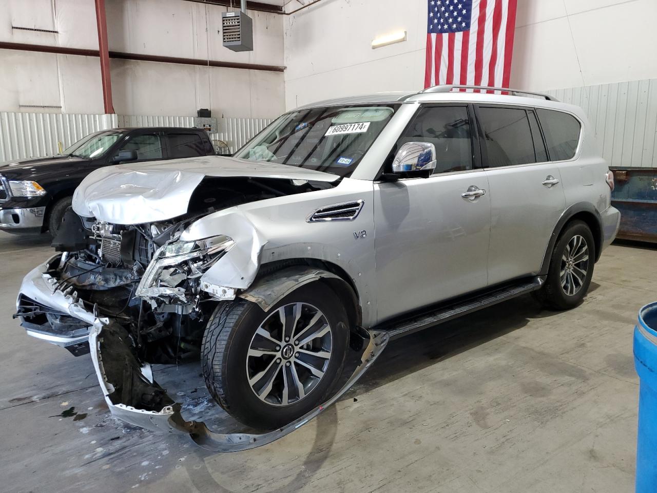 2018 Nissan Armada Sv VIN: JN8AY2ND2J9052624 Lot: 60997174