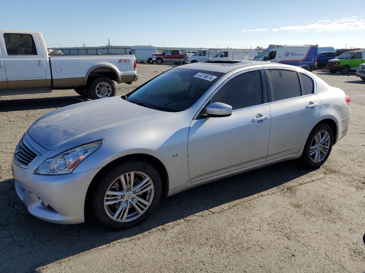 2015 Infiniti Q40 VIN: JN1CV6AR7FM522224 Lot: 63319874