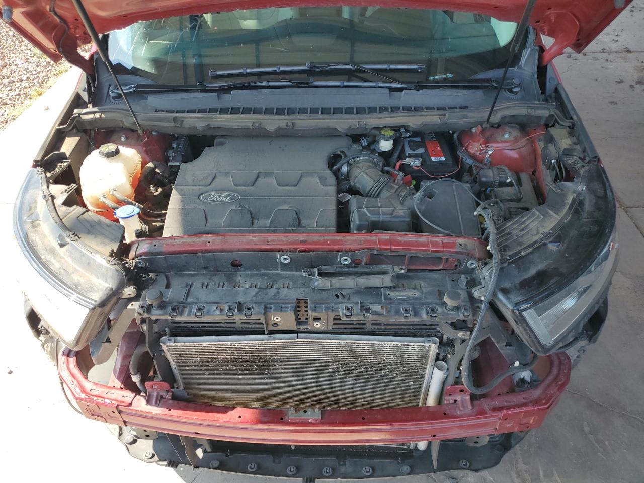 2016 Ford Edge Titanium VIN: 2FMPK3K86GBB11640 Lot: 64188304