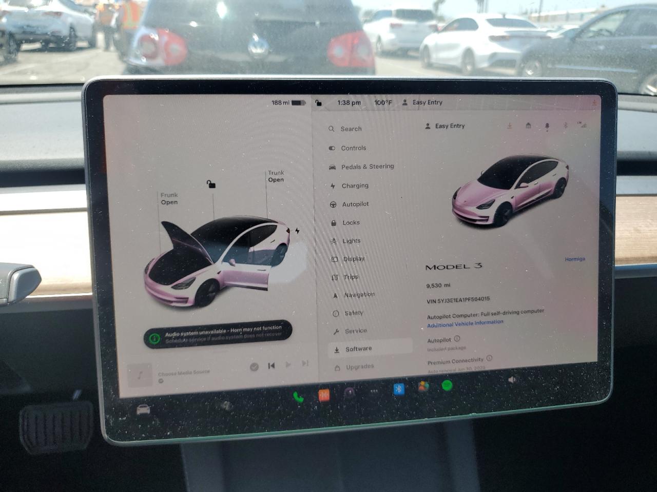 5YJ3E1EA1PF564015 2023 Tesla Model 3