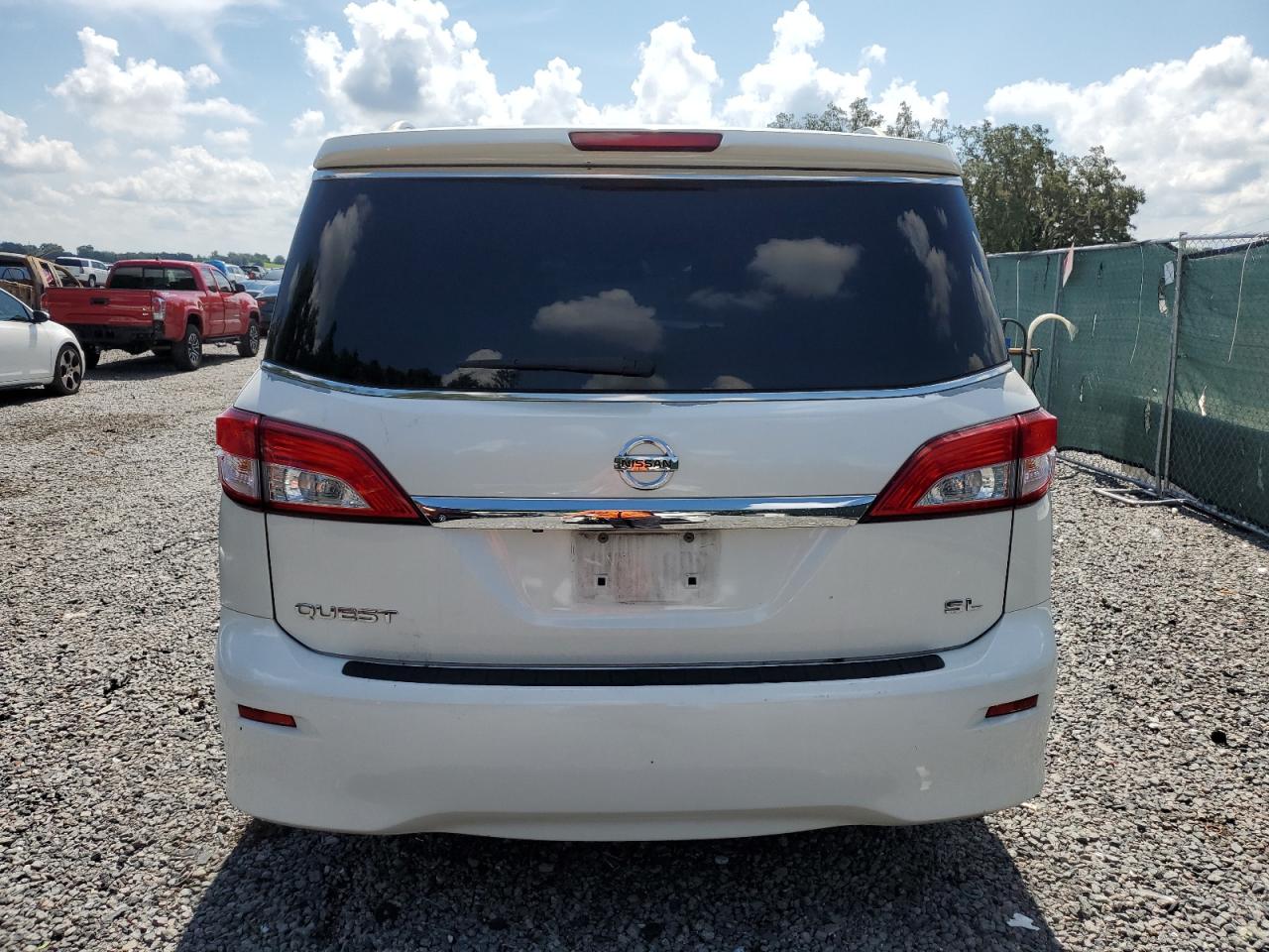 2011 Nissan Quest S VIN: JN8AE2KP6B9000096 Lot: 62173744