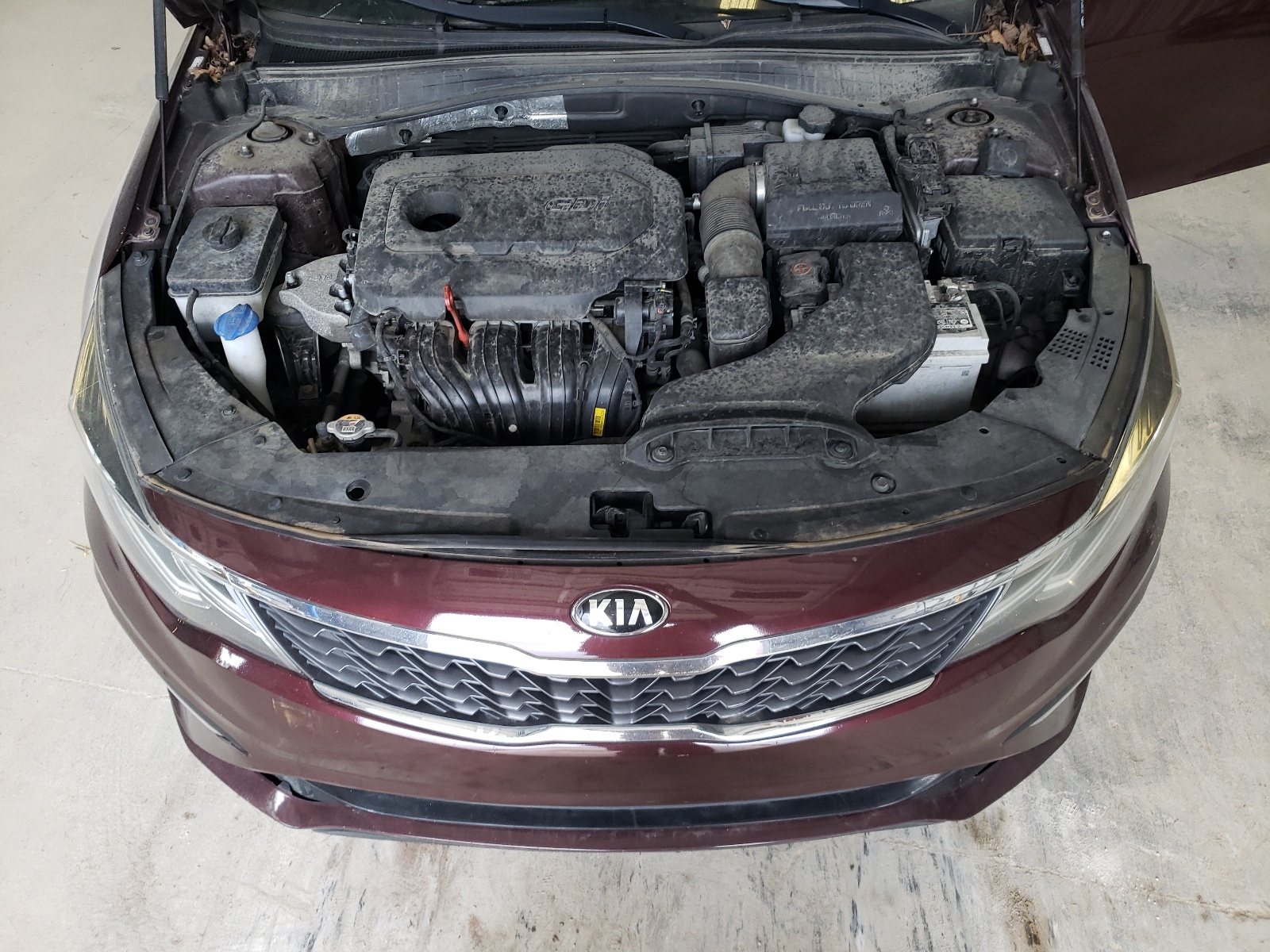 5XXGT4L31LG386255 2020 Kia Optima Lx