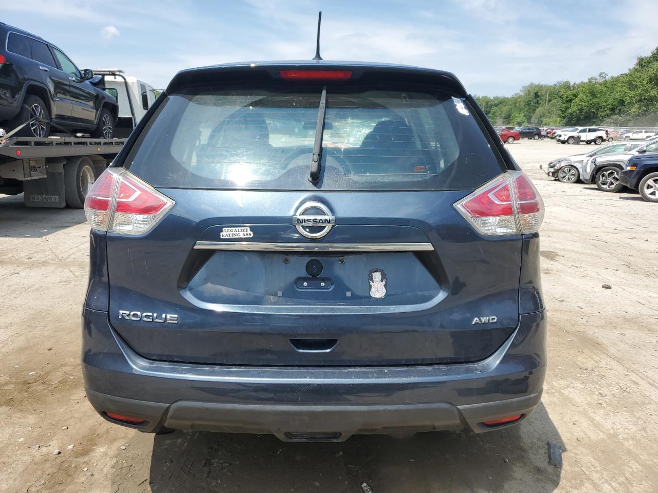 2016 Nissan Rogue S VIN: KNMAT2MV6GP737881 Lot: 61817094