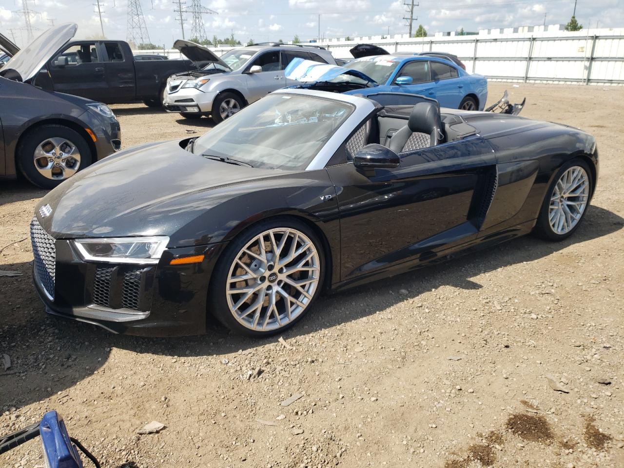 2017 Audi R8 Spyder VIN: WUAVACFX2H7904625 Lot: 64393874