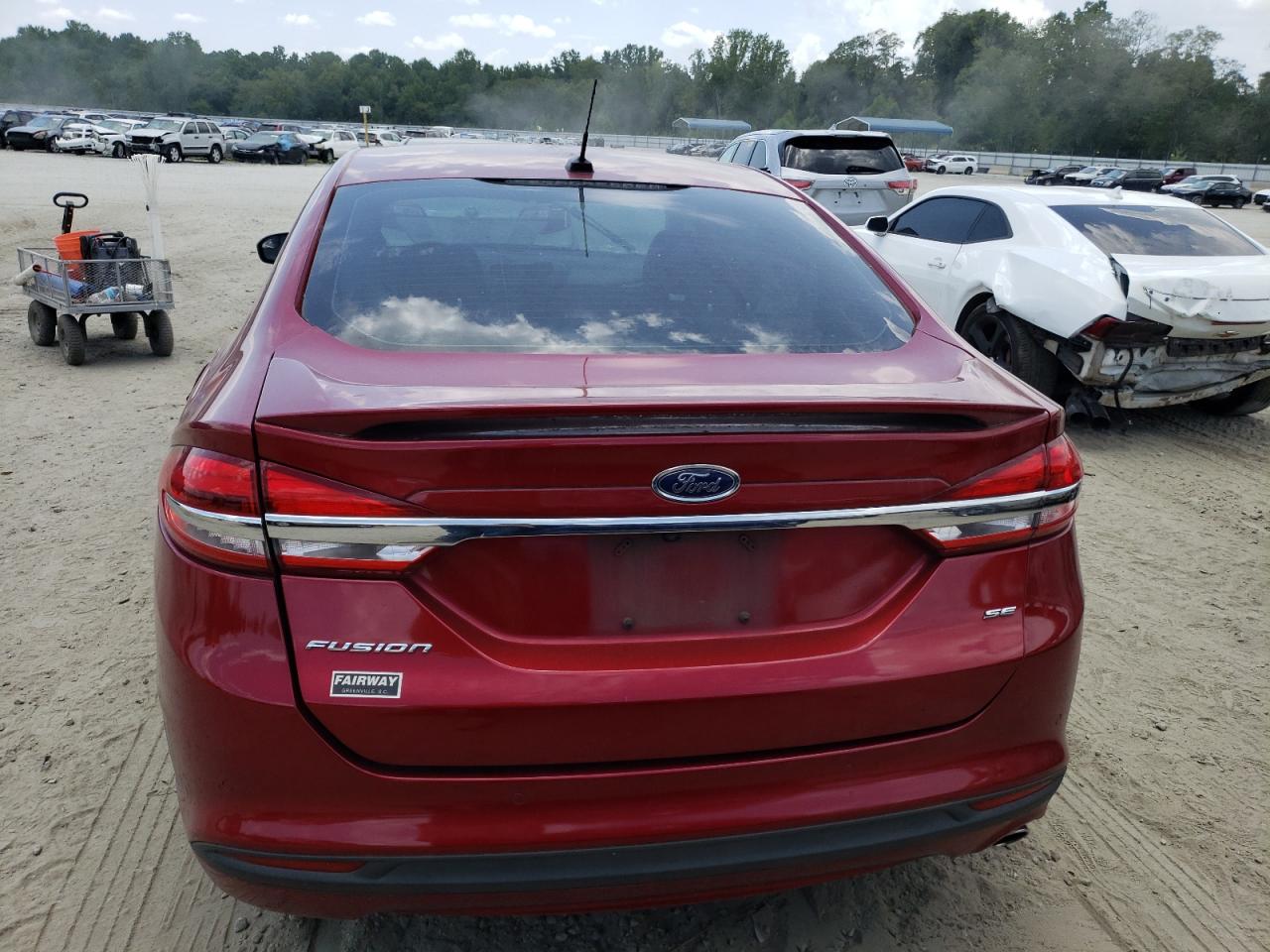 2018 Ford Fusion Se VIN: 3FA6P0H77JR160097 Lot: 63694544