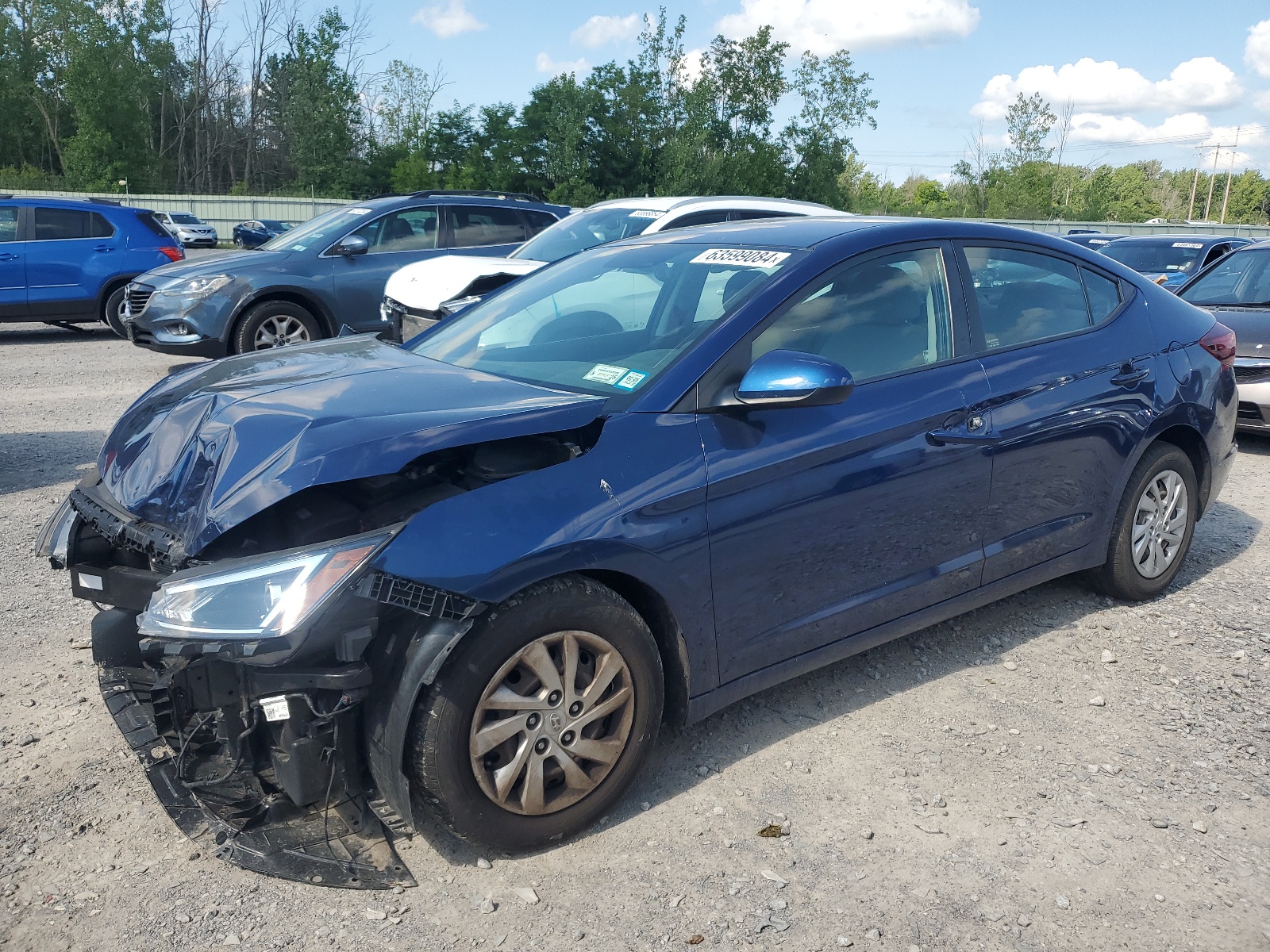 2019 Hyundai Elantra Se vin: 5NPD74LF4KH481591