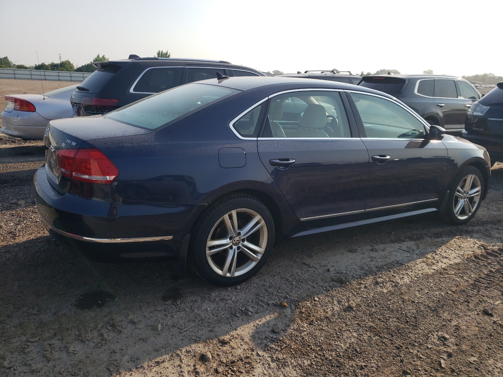 2015 Volkswagen Passat Se vin: 1VWBV7A31FC045805