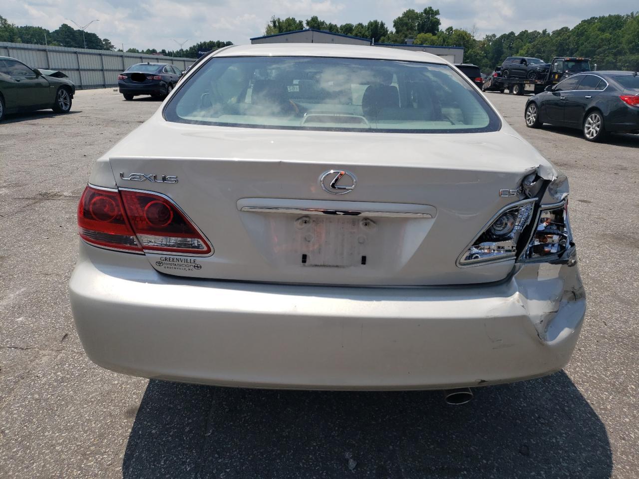 2005 Lexus Es 330 VIN: JTHBA30GX55116500 Lot: 62688114