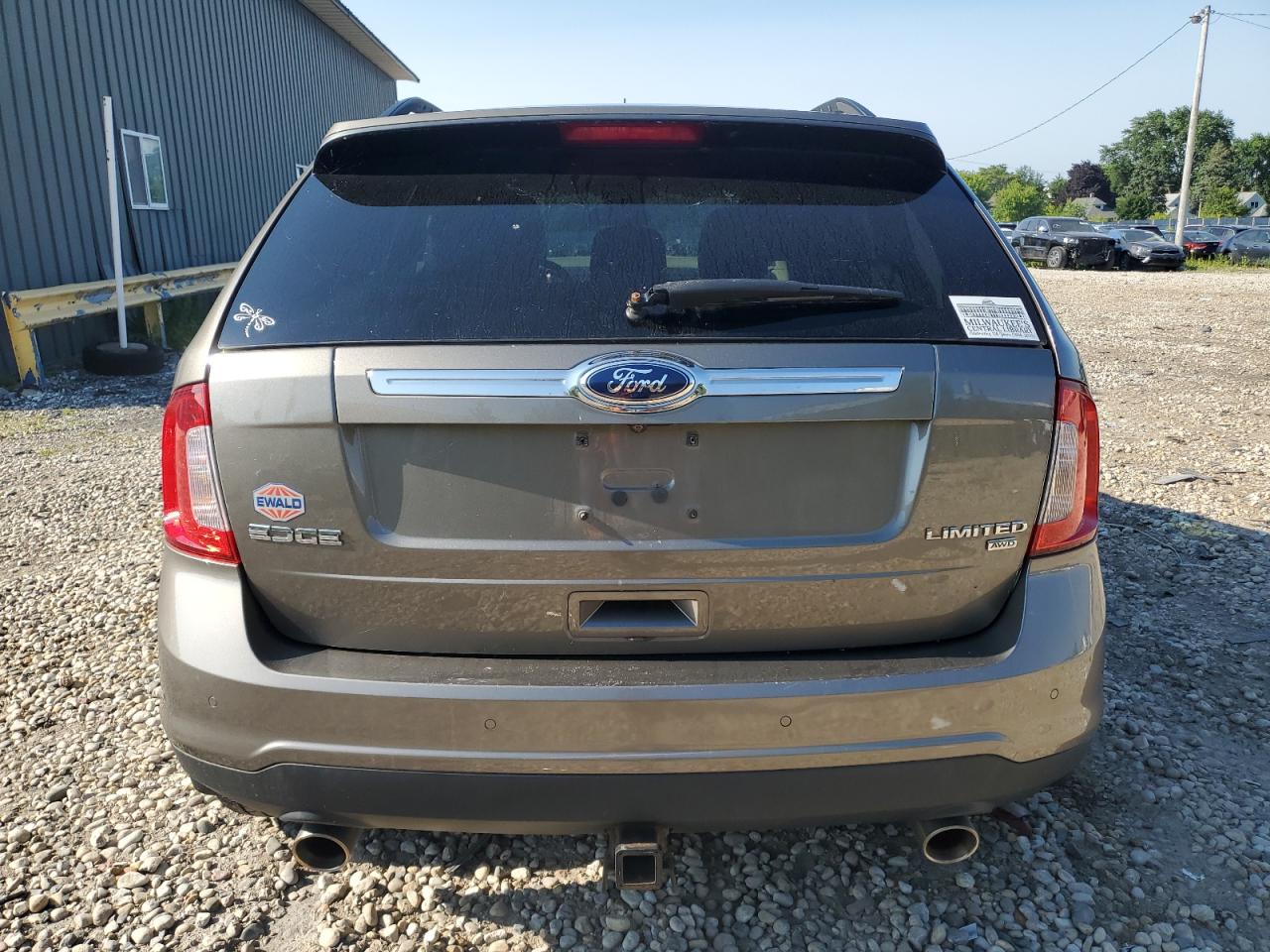 2013 Ford Edge Limited VIN: 2FMDK4KCXDBC65115 Lot: 62902084