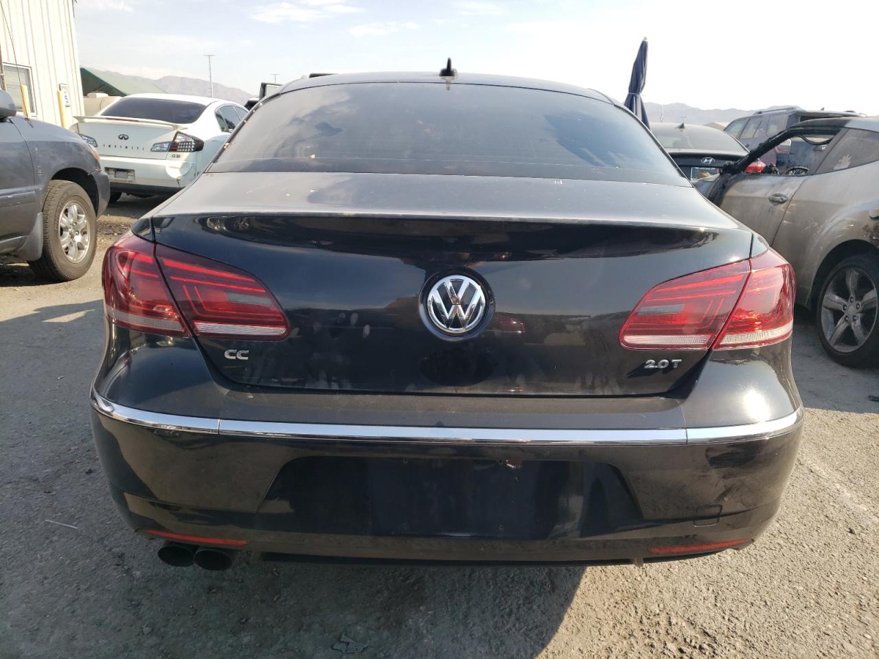 2013 Volkswagen Cc Luxury VIN: WVWRP7AN2DE509487 Lot: 62754864