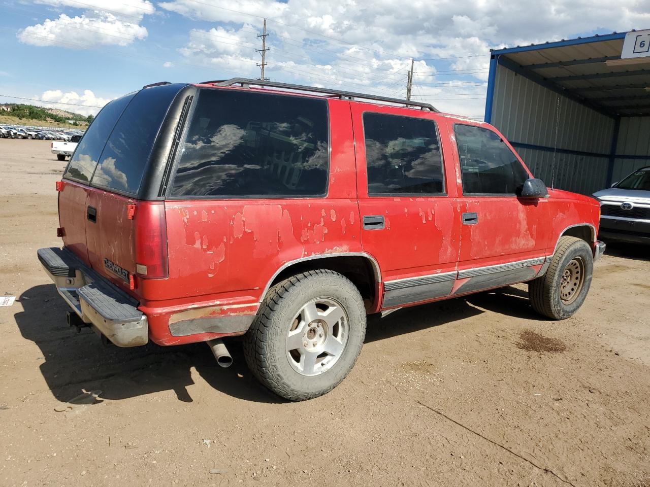 1997 Chevrolet Tahoe K1500 VIN: 1GNEK13R9VJ300113 Lot: 61737134