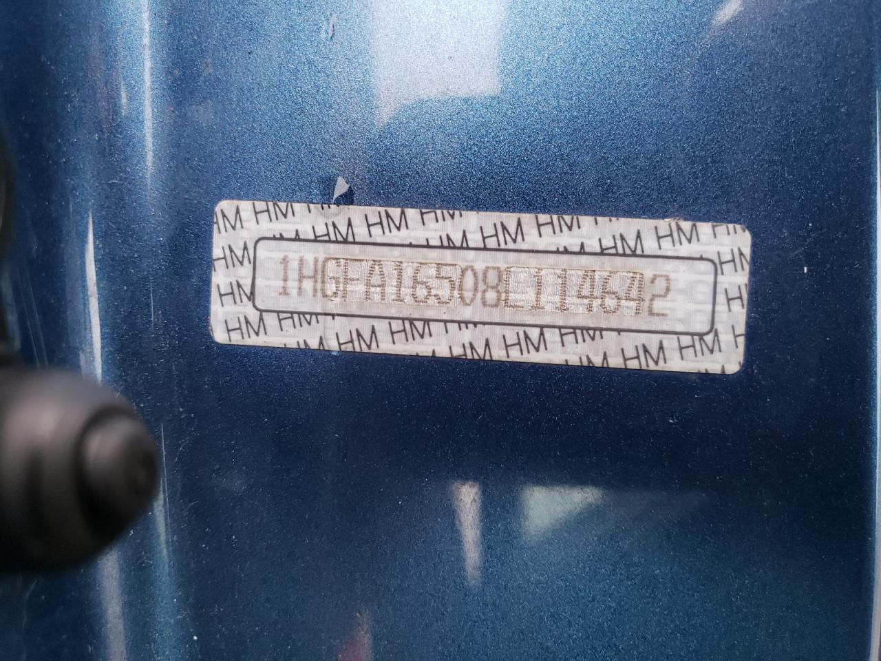 2008 Honda Civic Lx VIN: 1HGFA16508L114642 Lot: 65317204