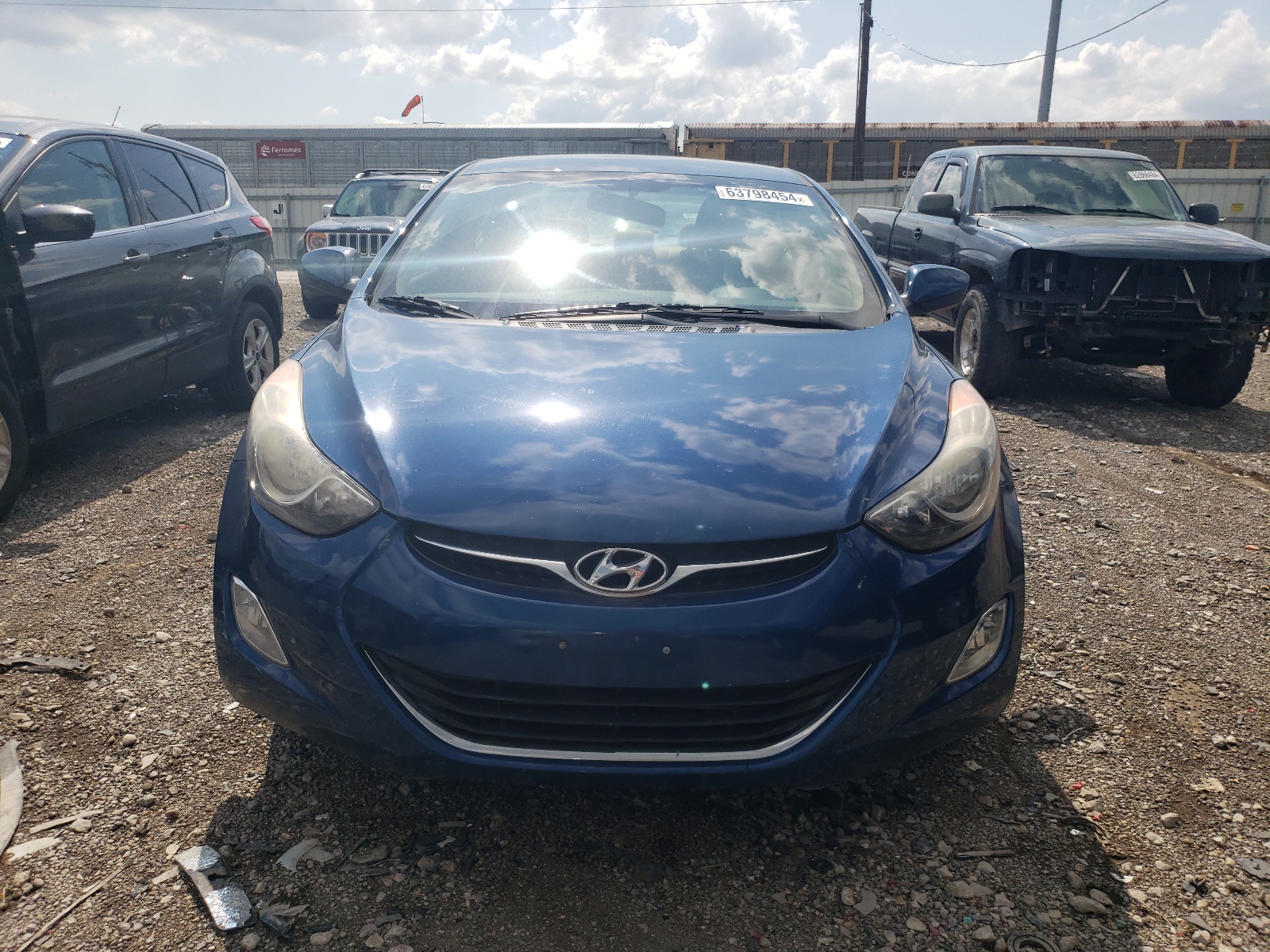 KMHDH4AE3DU945014 2013 Hyundai Elantra Gls