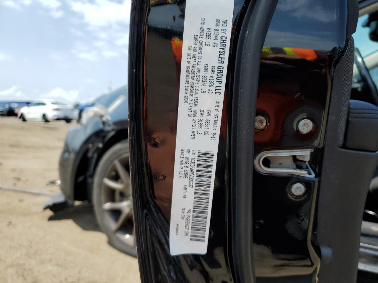 2013 Dodge Dart Sxt VIN: 1C3CDFBA9DD336937 Lot: 63119124