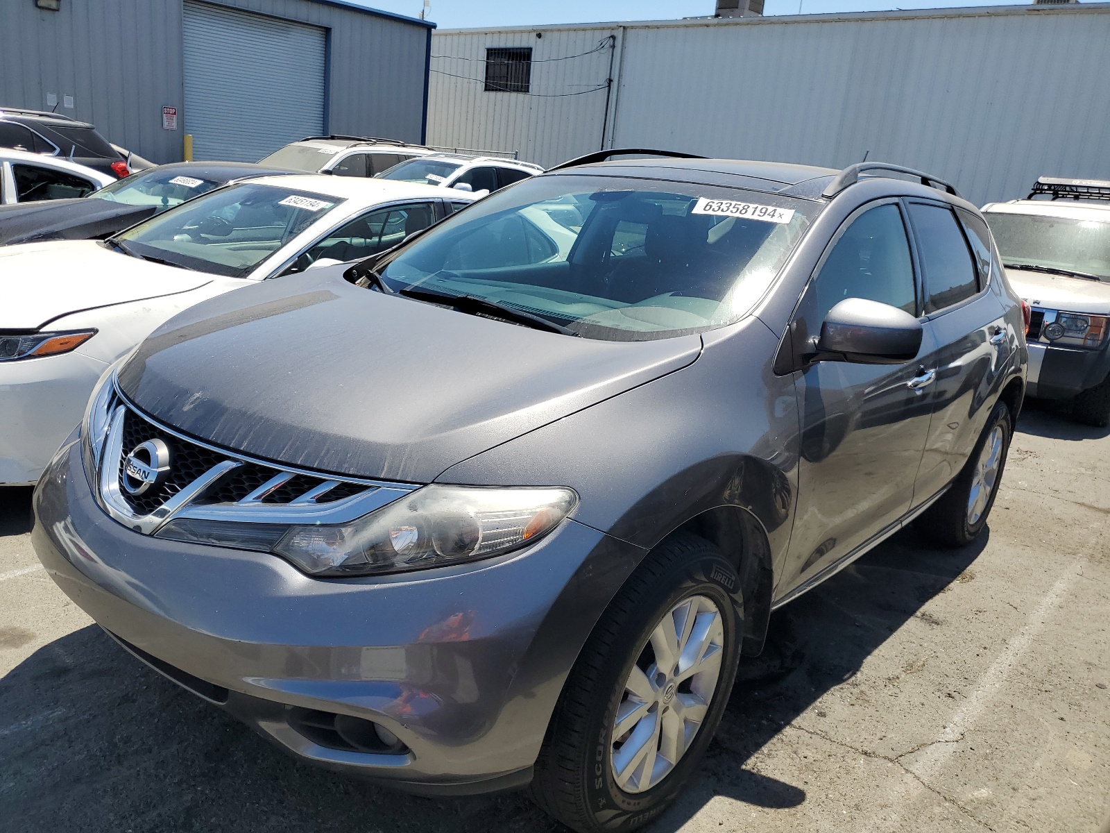 2014 Nissan Murano S vin: JN8AZ1MU3EW421099