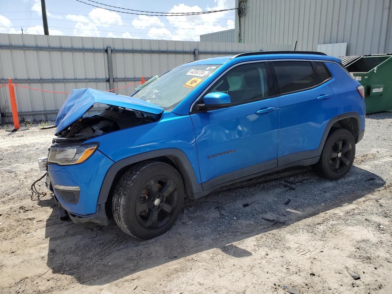 3C4NJDBB6JT434758 2018 JEEP COMPASS - Image 1