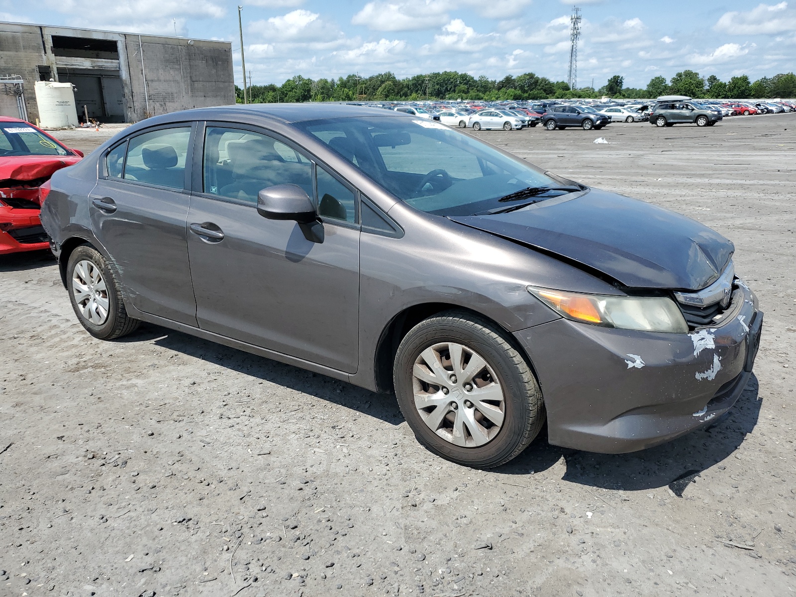 2012 Honda Civic Lx vin: 2HGFB2F58CH594325