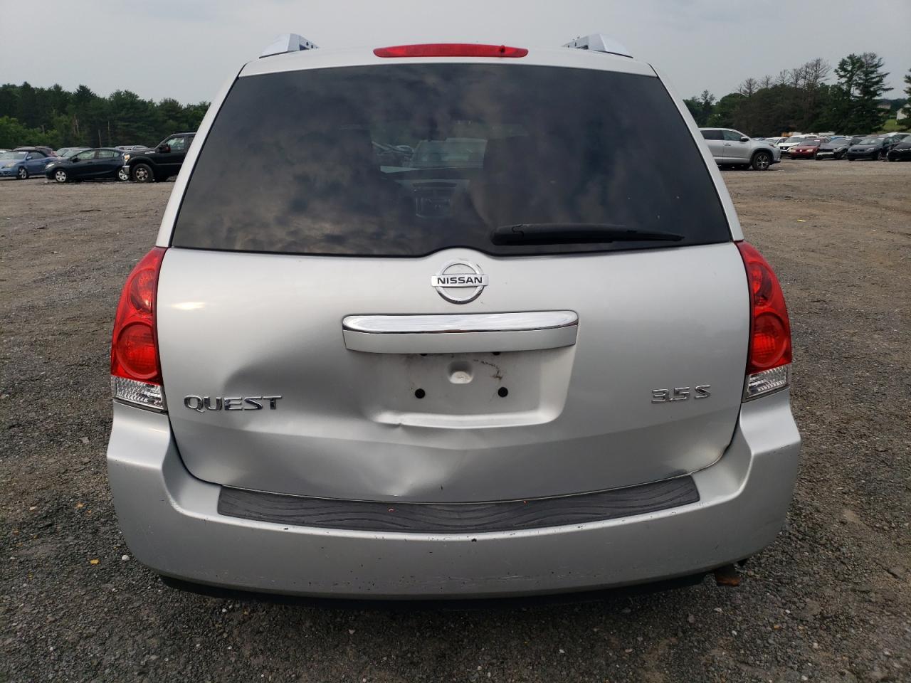 2009 Nissan Quest S VIN: 5N1BV28U59N108462 Lot: 64231394