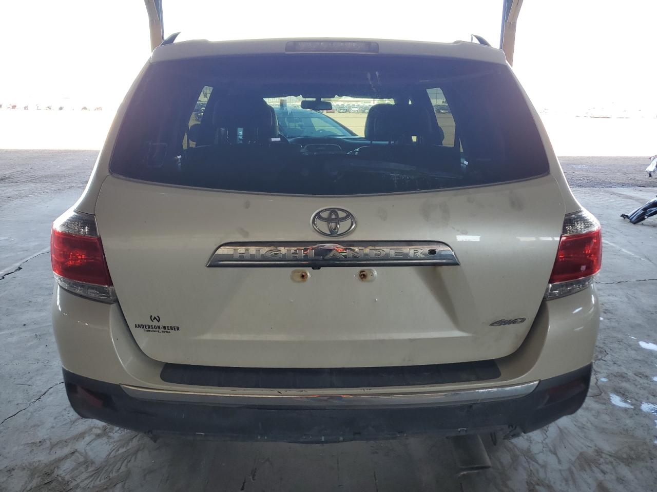2012 Toyota Highlander Limited VIN: 5TDDK3EH3CS095215 Lot: 61296134