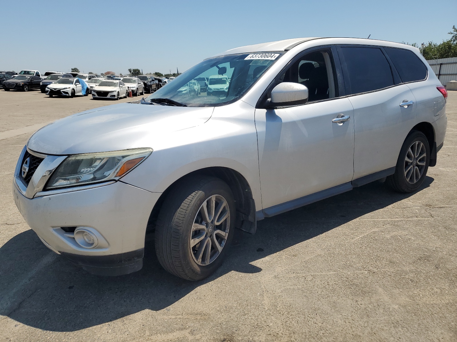 2014 Nissan Pathfinder S vin: 5N1AR2MNXEC613711