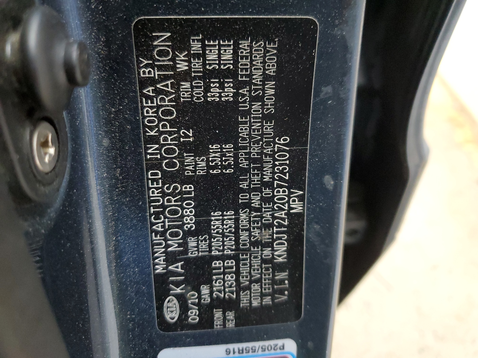 KNDJT2A20B7231076 2011 Kia Soul +