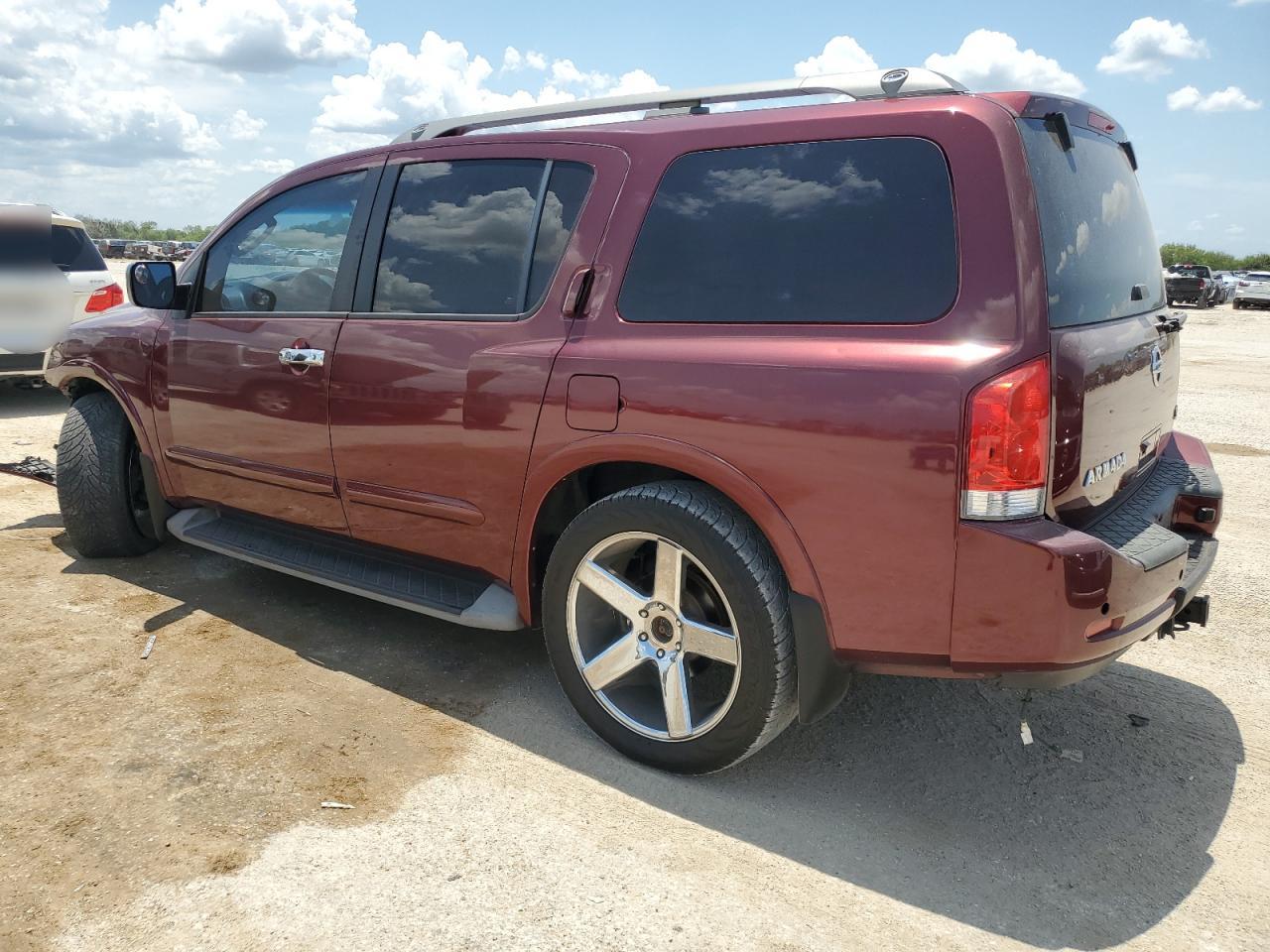 2010 Nissan Armada Se VIN: 5N1BA0ND8AN617213 Lot: 62407214