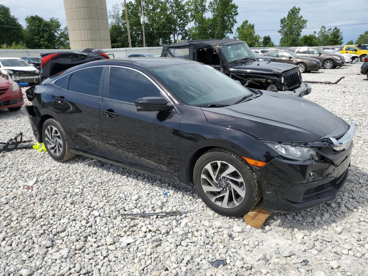 2018 Honda Civic Ex VIN: 19XFC2F71JE021157 Lot: 61116194