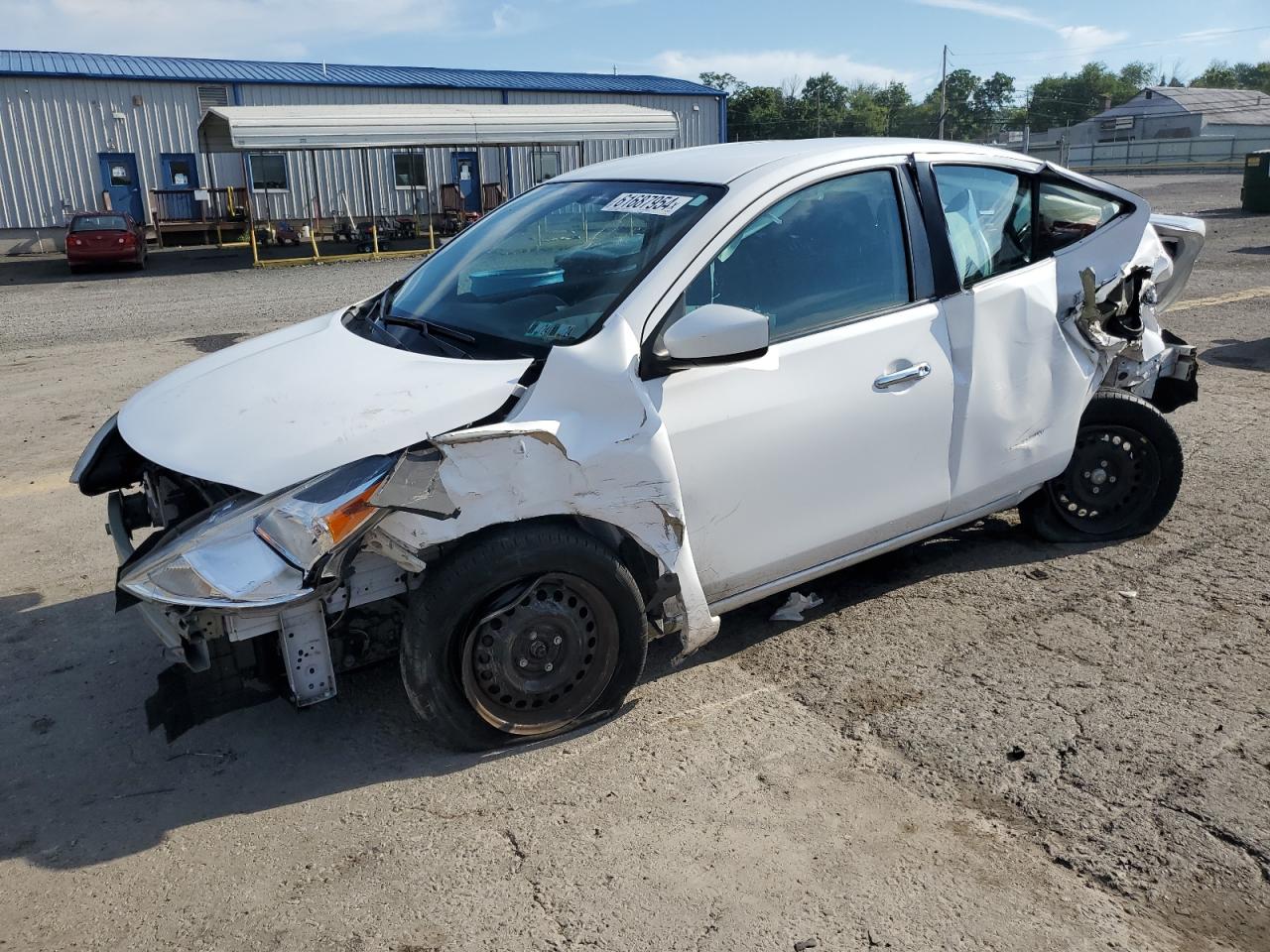 2019 Nissan Versa S VIN: 3N1CN7AP9KL851323 Lot: 61687954